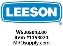 LEESON W5205043.00 RHMQ520-43-HL-56-16