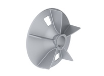 FAN-E132-130X37-BLK