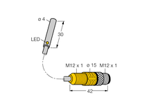 BI 1-EH04-AP6X-0.2M-RS 4T