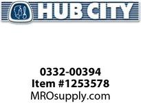 Hub City 0332-00394 Splined Shaft 