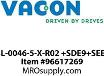 VACON0100-3L-0046-5-X-R02 +SDE9+SEE3+QDSS +R02