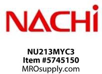 NU217C3MY Nachi New Cylindrical Roller Bearing 