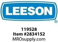 Leeson 119528 1.5HP1800RPM.56C.TEFC.230/460V.3PH. 60HZ.CONT.40C.1.15 S.FRIGID C FACESTAINLESS ENCAPSULATED W/SGRs :