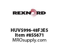 REXNORD HUV5996-48F3E5 HUV5996-48 F3 T5P HUV5996 48 INCH WIDE MATTOP CHAIN W