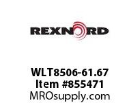 REXNORD WLT8506-61.67 WLT8506-61.66 WLT8506 61.67 INCH WIDE MATTOP CHAI