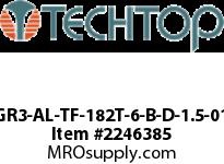 Techtop GR3-AL-TF-182T-6-B-D-1.5-01 PREMIUM EFFICIENCY3 PHASE Aluminiu