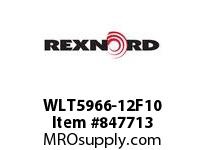 REXNORD WLT5966-12F10 WLT5966-12 F3 T10P WLT5966 12 INCH WIDE MATTOP CHAIN W