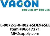 VACON0100-3L-0072-5-X-R02 +SDE9+SEE3+QDSS +R02