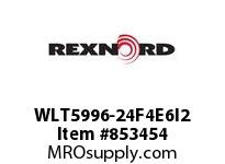 REXNORD WLT5996-24F4E6I2 WLT5996-24 F4 T6P N2 WLT5996 24 INCH WIDE MATTOP CHAIN W
