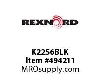 K2256BLK END CAP K225-6 BLACK 135192