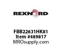 FBB22631HK81 FLANG BLK FB-B22631HK81 5898845
