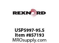 REXNORD USP5997-95.5 USP5997-95.5 USP5997 95.5 INCH WIDE MATTOP CHAIN