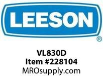 LEESON VL830D MOD - VL MOUNT FOR 830 SERIES / OUTPUT SHAFT DOWN