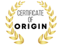 Certificate of Origin