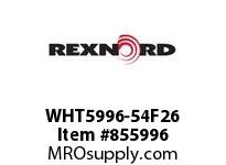 REXNORD WHT5996-54F26 WHT5996-54 F2 T6P WHT5996 54 INCH WIDE MATTOP CHAIN W