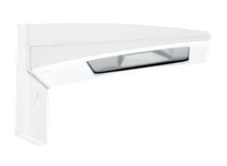 RAB WPLED10SDCW LPACK LED WALLPACK 10W 12V 24V DC W/SURFC PLT BOX WHITE
