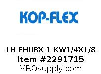 1H FHUBX 1 KW1/4X1/8