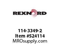 REXNORD 114-3349-2 KU1500-17T 40MM SQ UHMWPE 142424
