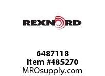 REXNORD 6487118 611-21684-01 5 X15 CEMA C LINKBELT REP