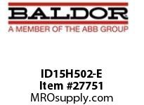 BALDOR ID15H502-E AC INVERTER 575V 15H 1/2/3HP 1 DYN TRANS