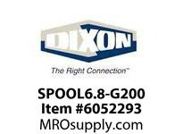 SPOOL6.8-G200 DIXON 2 Spool 304 CXC 6.8 OAL 