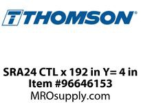 SRA24 CTL x 192 in Y= 4 in