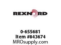REXNORD 0-655681 1/4X20X1/2 FHSS