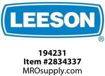 Leeson 194231 30HP1200RPM.326T.TEFC.230/460V.3PH. 60HZ.CONT.40C.1.15SF.RIGIDROLLER BRGS :