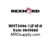 REXNORD WHT5996-12F4E4I WHT5996-12 F4 T4P N1 WHT5996 12 INCH WIDE MATTOP CHAIN W