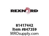 REXNORD 81417442 AS7706-4.5 MTW AS7706 4.5 INCH WIDE MOLDED-TO-WIDT