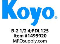 B-2 1/2 4;PDL125