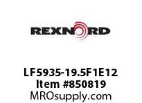REXNORD LF5935-19.5F1E12 LF5935-19.5 F1 T12P N.75 LF5935 19 INCH WIDE MATTOP CHAIN WI