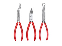 Knipex Long Nose Plier Set,Dipped,3 Pcs. 9K 00 80 12 US, 1 - Smith's Food  and Drug
