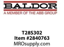 BALDOR T28S302 25 1750/2300 MC2812ATZ TEFC 500V :