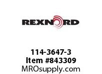 REXNORD 114-3647-3 ATCH MR1500 F2 N.75 BT