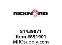 REXNORD 81439071 WHT8506-12MTW F.25 T20P