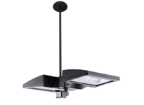 RAB PLED2X20YMS LED PENDANT 2 X 20W WARM + MINI SENSORS BRONZE