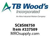 TBWOODS SC8S08750 SC8S08750 DI SF COUP ASY