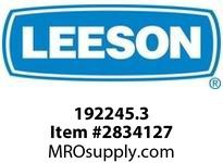 Leeson 192245.3 1 1/2HP - 1.1kW3600RPM.D80D.TEFC.230/460V.3PH .60HZ.CONT.40CB3 / B5 :
