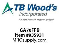 TBWOODS GA70FFB HUB GA70 GEAR FB