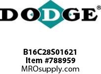 DODGE B16C28S01621 BB1683 280-CC 16.21 4-3/8 S SHFT