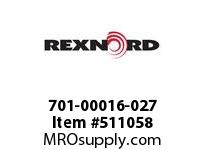 701-00016-027 STRAIGHT SLEEVE 133754