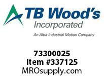 TBWOODS 73300025 73300025 8S T-SF CPLG