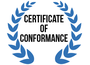 Certificate of Conformance