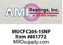MUCFC205-15NP