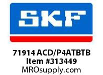 SKF-Bearing 71914 ACD/P4ATBTB
