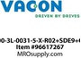 VACON0100-3L-0031-5-X-R02+SDE9+QDSS +R02