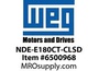 NDE-E180CT-CLSD