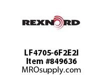 REXNORD LF4705-6F2E2I LF4705-6 F2 T2P N1.378 LF4705 6 INCH WIDE MATTOP CHAIN WIT