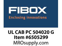 UL CAB PC 504020 G